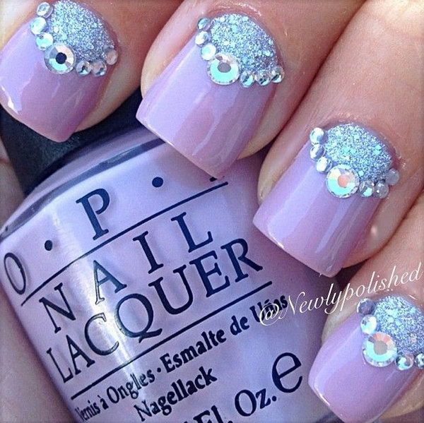 Lavender Nail Designs
 30 Trendy Purple Nail Art Designs You Have to See Hative