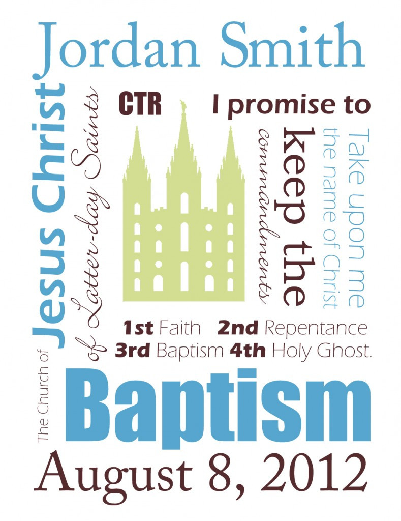 Lds Baptism Gift Ideas For Boys
 Free Customizable Baptism Printables Sweetbriar Sisters