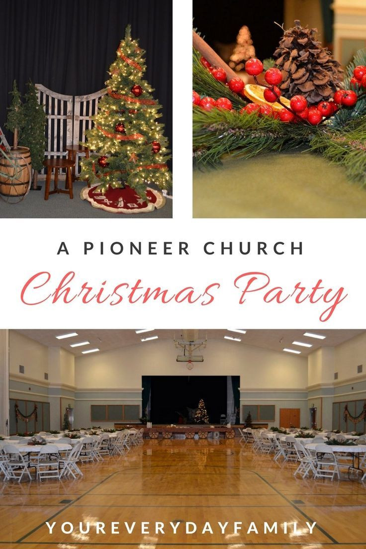 Lds Christmas Party Ideas
 A Pioneer Christmas Church Christmas Party