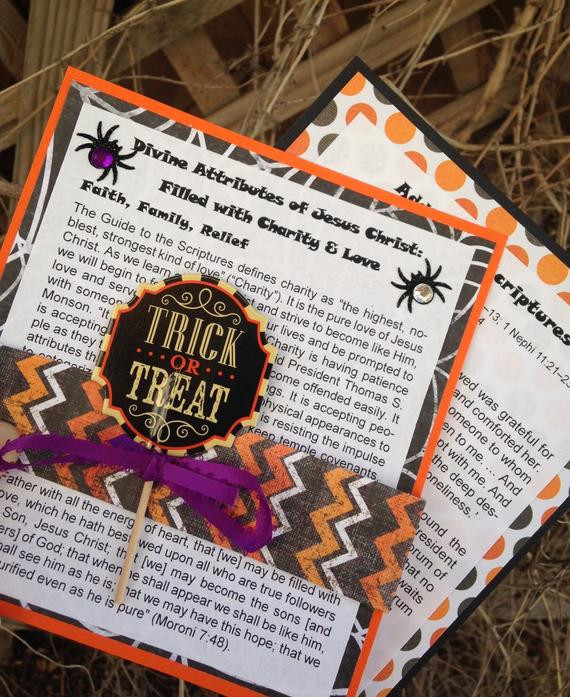 Lds Halloween Party Ideas
 October 2015 LDS Visiting Teaching Packet Latter Day Saint