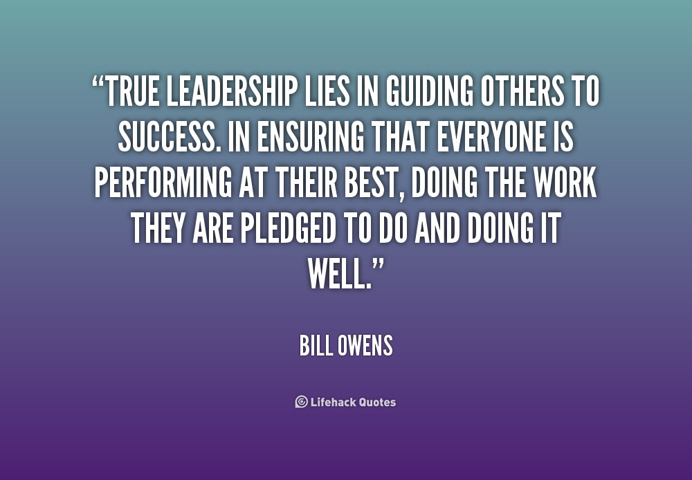 Leadership Quotes
 True Leadership Quotes QuotesGram
