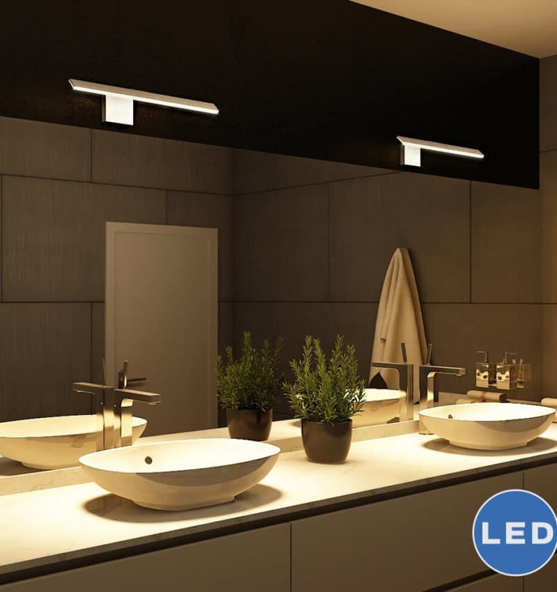 Led Bathroom Light Bars
 Wezen VMW AL 21" LED Bathroom Light Vanity Lighting