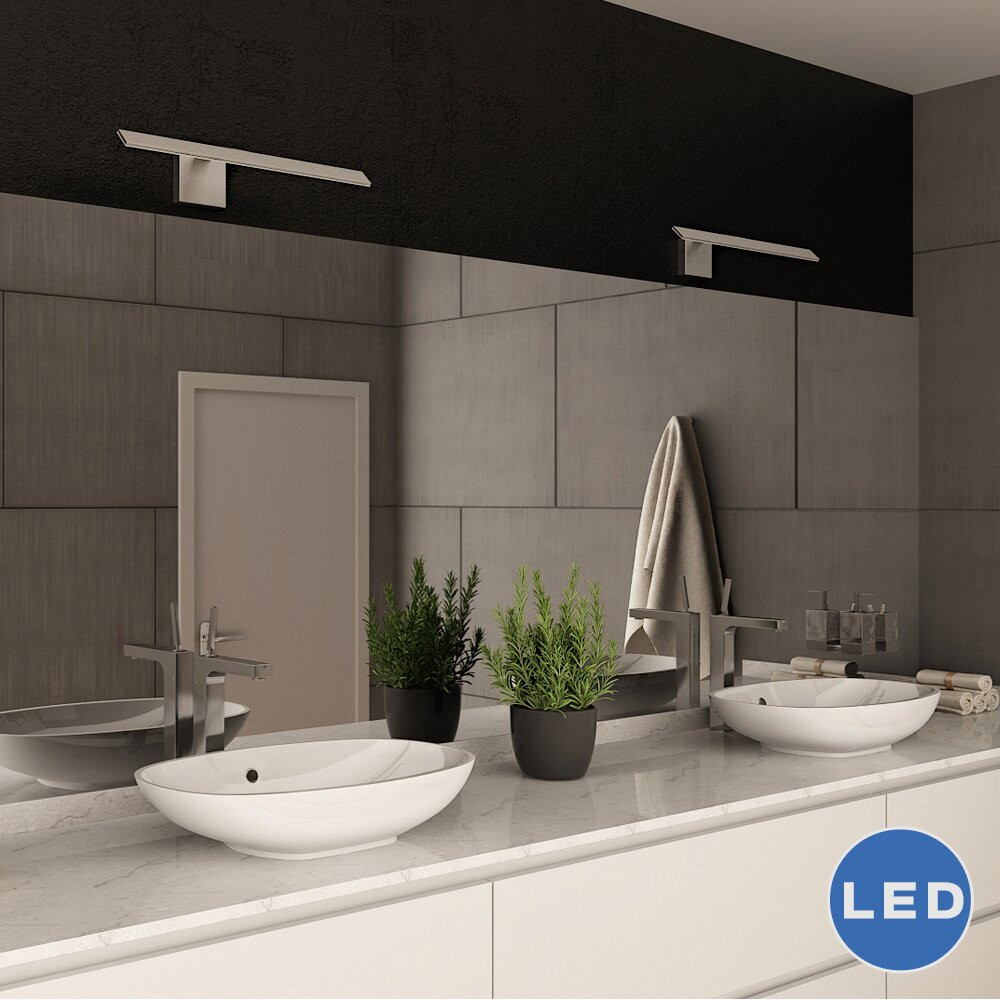 Led Bathroom Lighting
 Wezen LED Indirect Bathroom Lighting Fixture