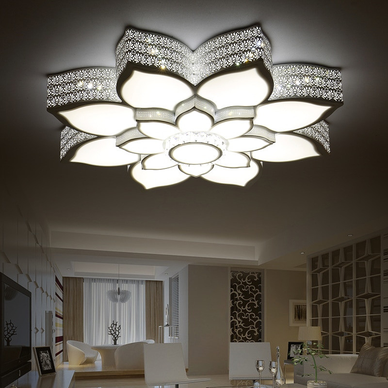 Led Bedroom Ceiling Lights
 modern led crystal ceiling lights kristal acrylic brief