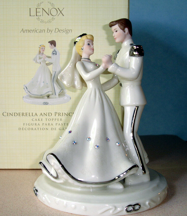Lenox Wedding Cake Toppers
 Lenox Cinderella & Prince Love Wedding CAKE TOPPER Disney