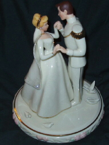 Lenox Wedding Cake Toppers
 Lenox Disney CINDERELLA s WEDDING DAY CAKE TOPPER with