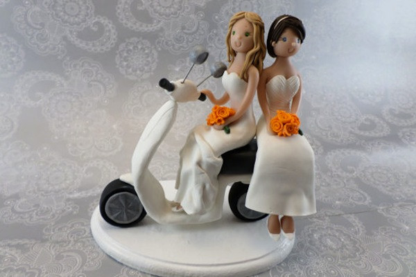 Lesbian Wedding Cake Toppers
 Decoration Ideas for Same Weddings