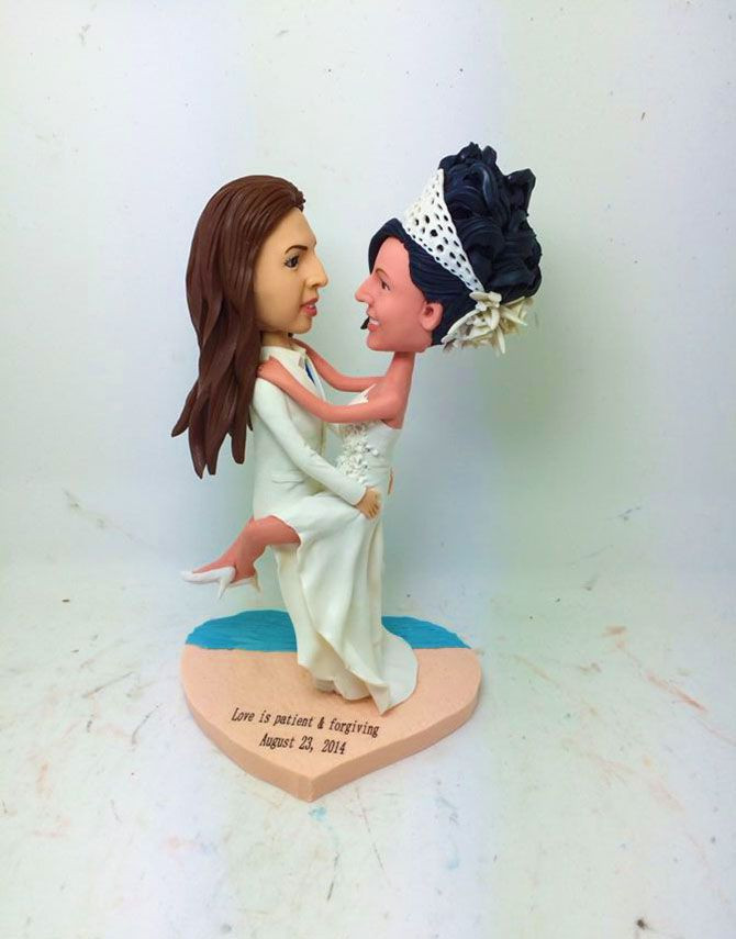 Lesbian Wedding Cake Toppers
 74 best images about Gay Wedding Cake Toppers on Pinterest