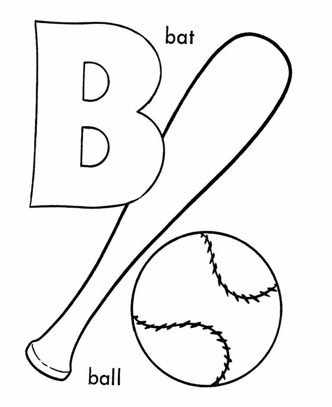 Best 20 Letter B Coloring Pages for toddlers – Home, Family, Style and