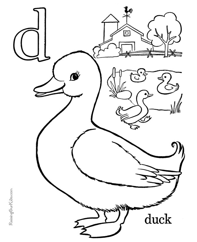 Letter D Coloring Pages For Toddlers
 Geography Blog Letter D Coloring Pages