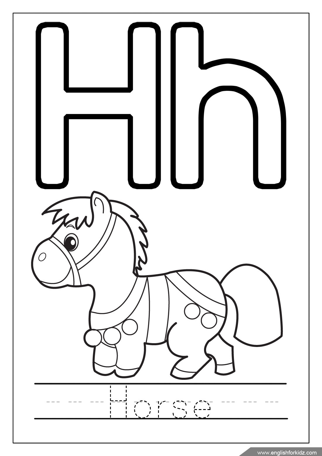 Letter H Coloring Pages For Toddlers
 Printable Alphabet Coloring Pages Letters Influenza A