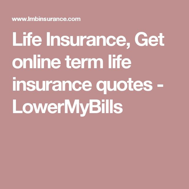 Life Assurance Online Quotes
 Best 25 Term life insurance rates ideas on Pinterest
