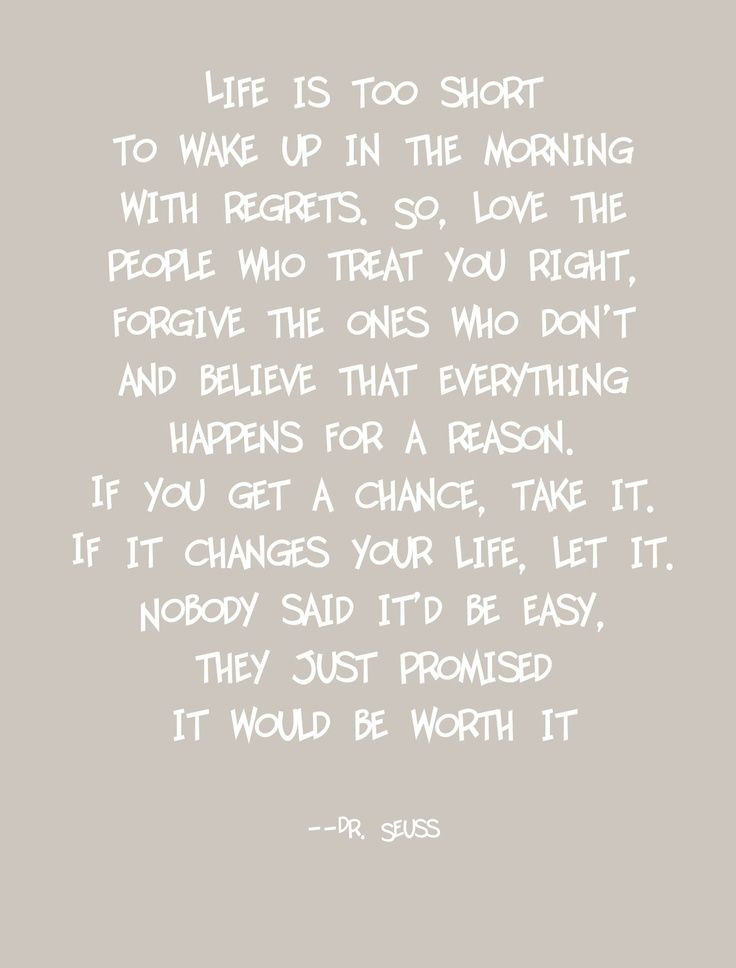 Life Is Short Quote
 By Dr Seuss Quotes About Life QuotesGram