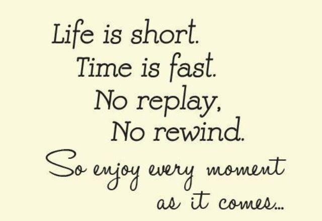 Life Is Short Quote
 Friedwords