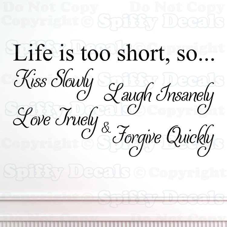 Life Is So Short Quotes
 Life Is Too Short Quotes QuotesGram