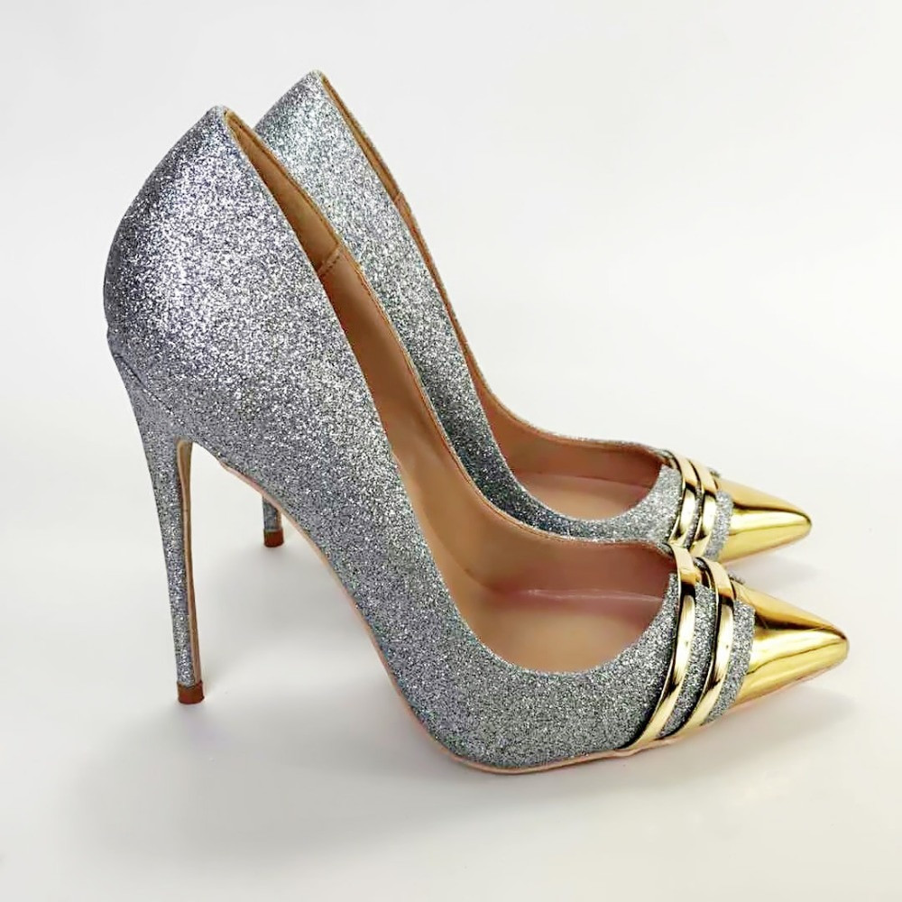 Light Gold Wedding Shoes
 Keshangjia new women s silver high heels la s high