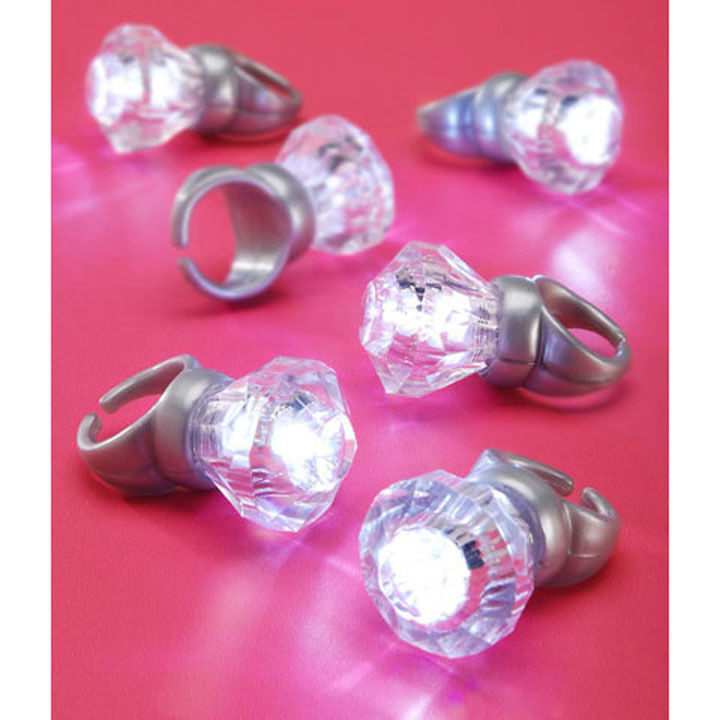 Light Up Diamond Rings
 LED LIGHT UP ENGAGEMENT RINGS BACHELORETTE BRIDAL SHOWER