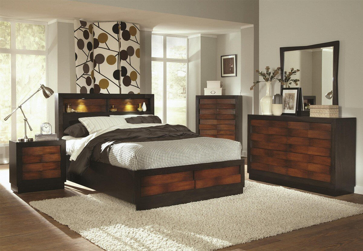 Lighted Headboard Bedroom Set
 44 Types of Beds by Styles Sizes Frames and Designs