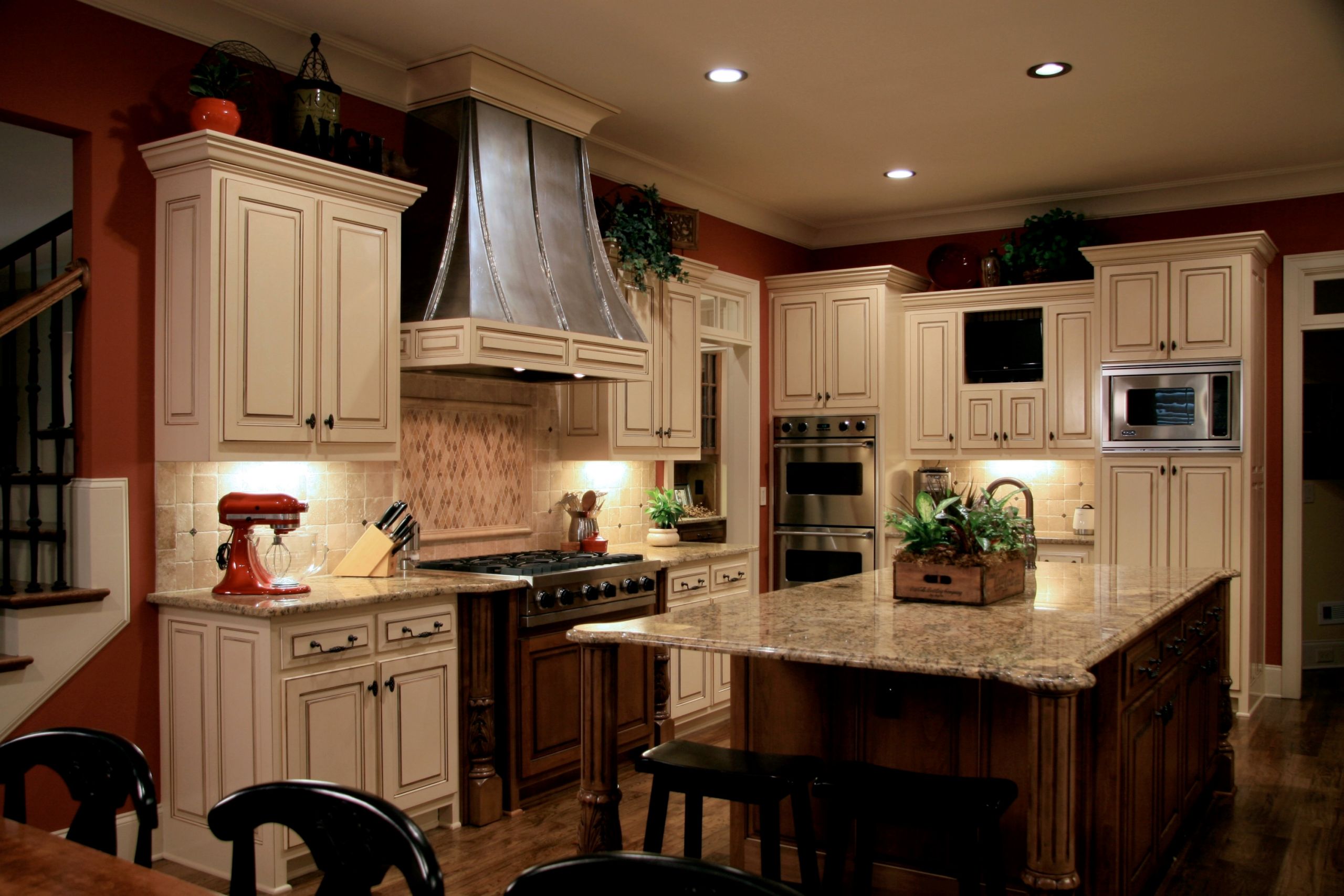 Lighting For Kitchen
 Install recessed lighting in a kitchen