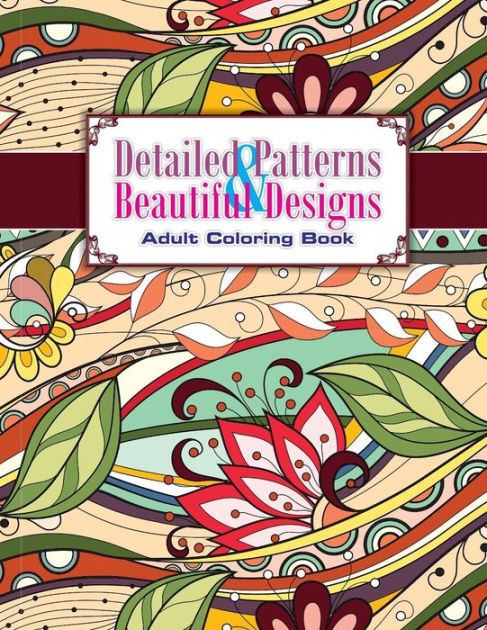 Lilt Kids Coloring Books
 Detailed Patterns & Beautiful Designs Adult Coloring Book