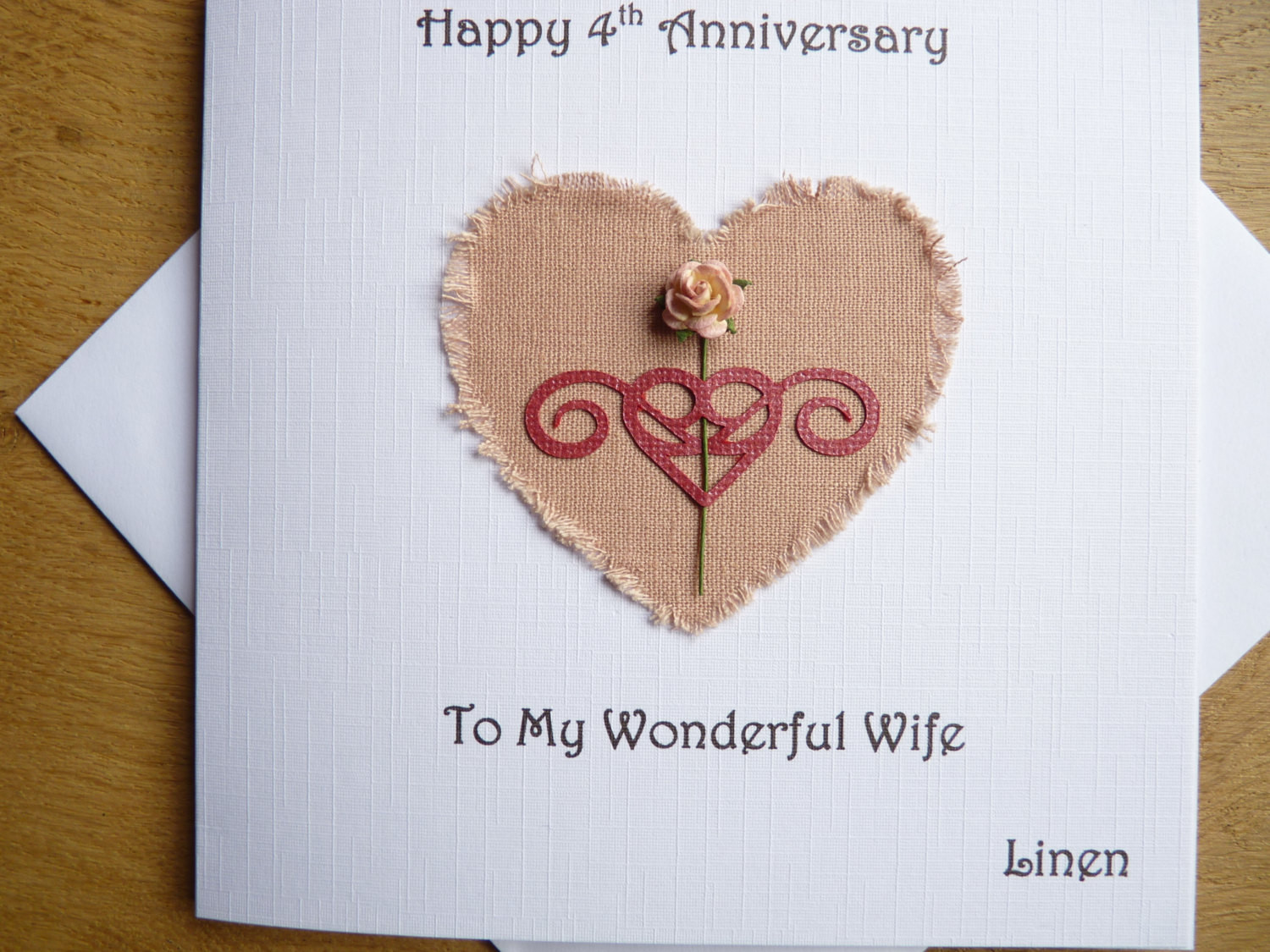 Linen Anniversary Gift Ideas
 4th wedding anniversary linen four years wife anniversary t