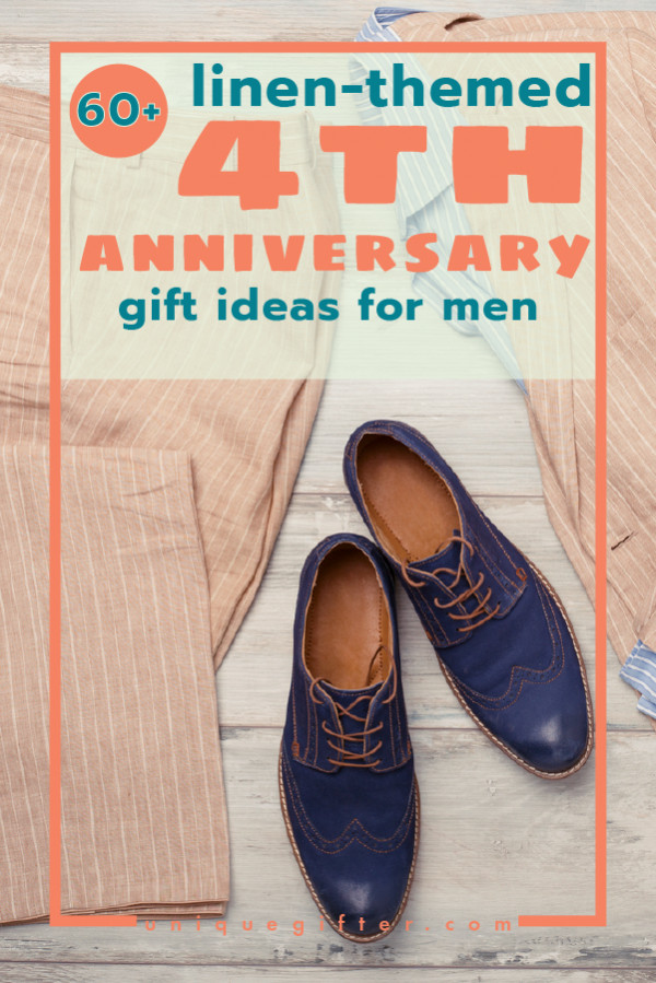 Linen Anniversary Gift Ideas
 60 Linen 4th Anniversary Gifts for Men Unique Gifter