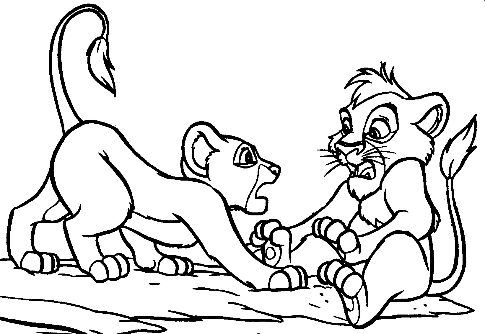 Lion Coloring Pages For Toddlers
 Lion King Coloring Pages Best Coloring Pages For Kids