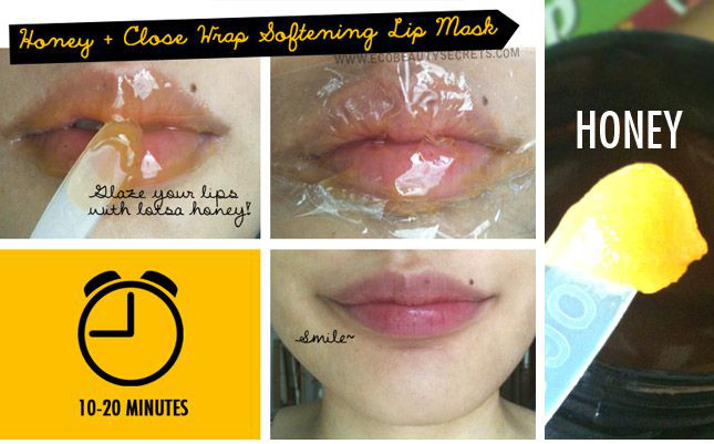 Lip Mask DIY
 How to make your lips soft and smooth Honey Lip