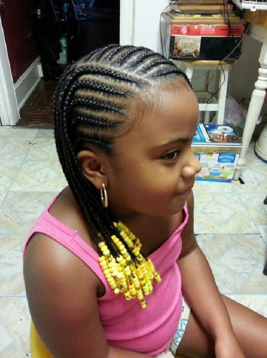 Little Black Kids Hairstyles
 Little Girl Natural Hairstyles Cornrow