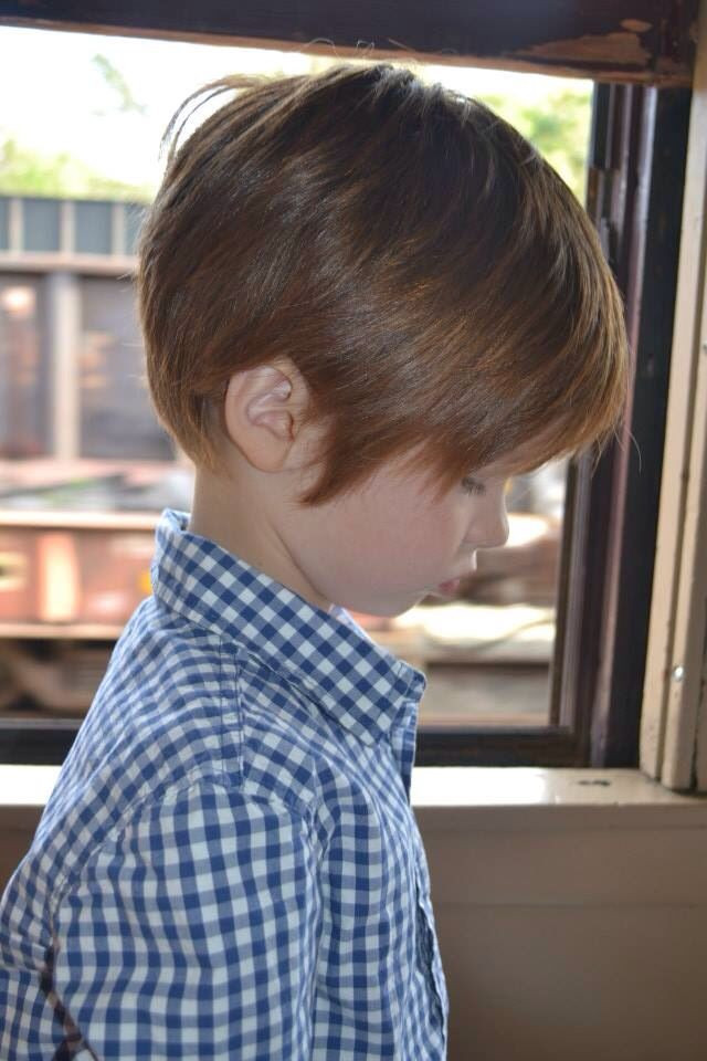 Little Boy Long Haircuts
 Pin on Hair cut ideas