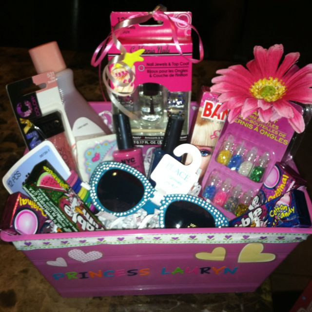 Little Girl Birthday Gift Ideas
 Birthday t for little girl 7 yrs Personalized Basket
