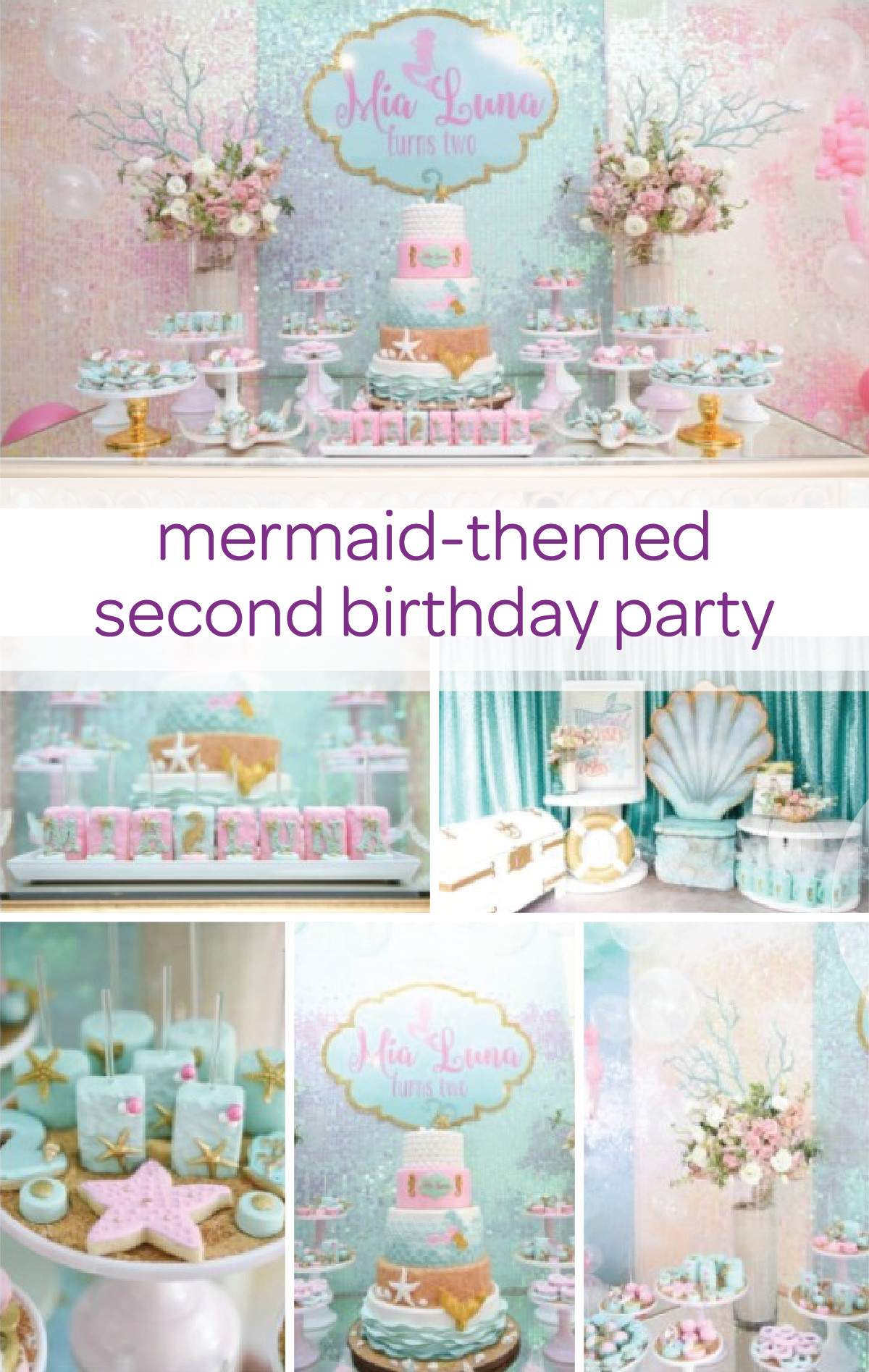 Little Girl Birthday Party Ideas
 Mermaid Birthday Party