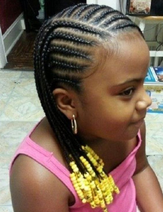 Little Girl Braids And Beads Hairstyles
 Braids with Beads for Little Girl Paytie
