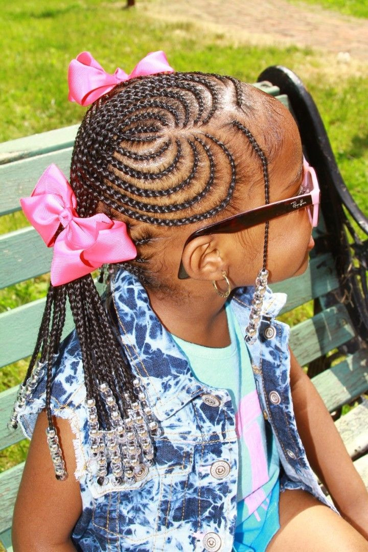 Little Girl Braids And Beads Hairstyles
 Braids N Beads hairbyminklittle munity