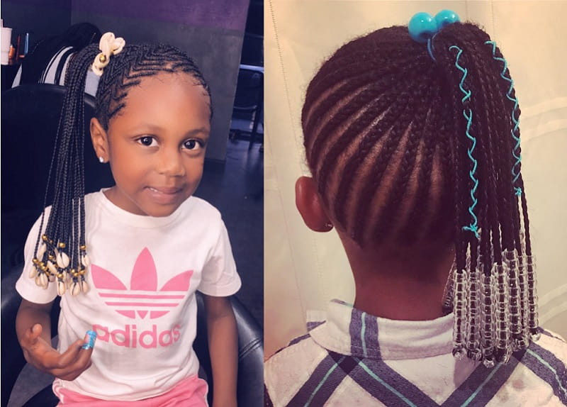 Little Girl Braids And Beads Hairstyles
 15 Beautiful Hairstyles with Beads for Little Girls [2019]