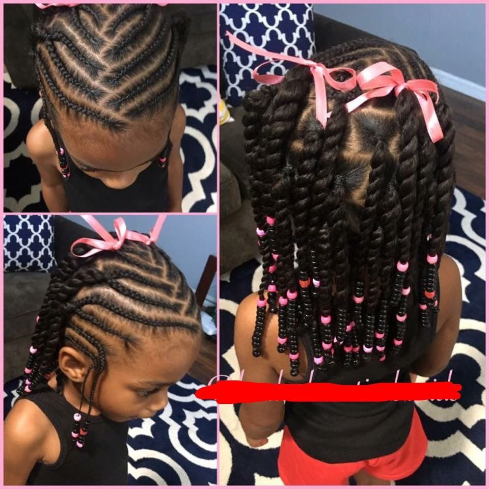 Little Girl Braids And Beads Hairstyles
 Pinterest Flawlessmia