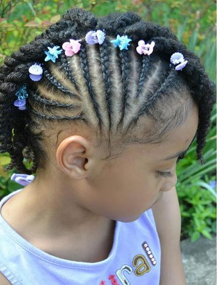 Little Girl Hairstyles Black Braids
 64 Cool Braided Hairstyles for Little Black Girls – Page 5 – HAIRSTYLES