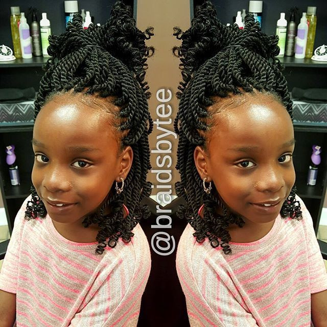 Little Girl Kinky Twist Hairstyles
 120 best images about Kid hair on Pinterest