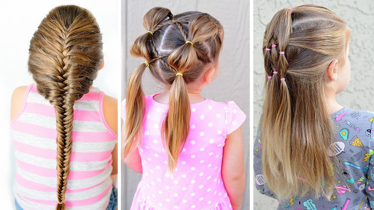 Little Girl Quick Hairstyles
 4 EASY HAIRSTYLES FOR LITTLE GIRLS⭐ EASY TODDLER