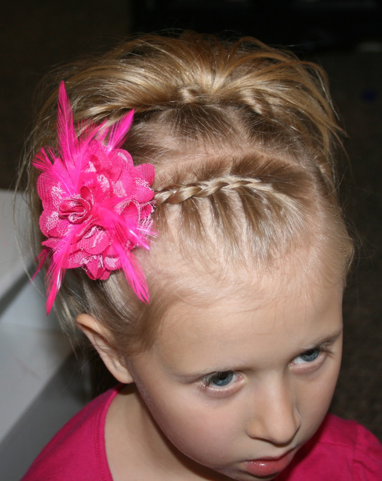 Little Girl Short Hair Hairstyles
 Little girl Hairstyle tutorial 7 Knot hair do