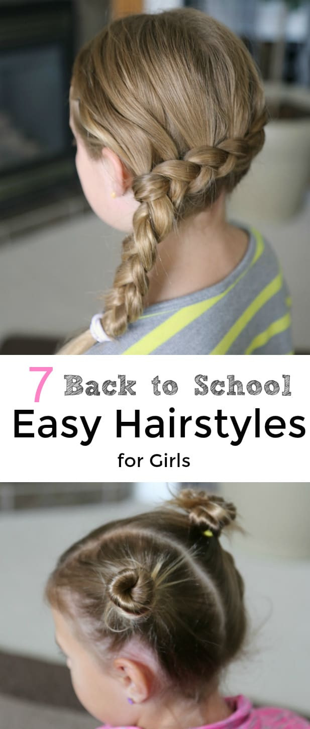 Little Girls Hairstyles For School
 7 Back to School Easy Hairstyles for Girls