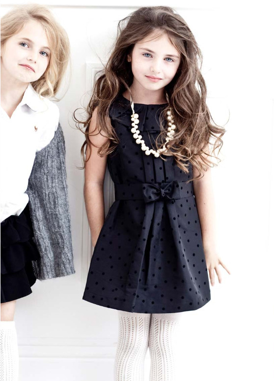 Little Kids Fashion
 Girls kid fashion black dress so cute for a formal family