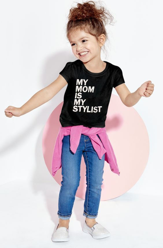 Little Kids Fashion
 Personalize t shirt for your baby with his her style