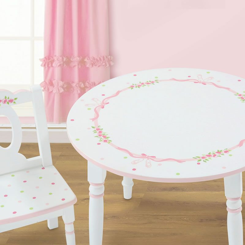 Little Kids Table And Chairs
 handpainted table & chairs for little girls