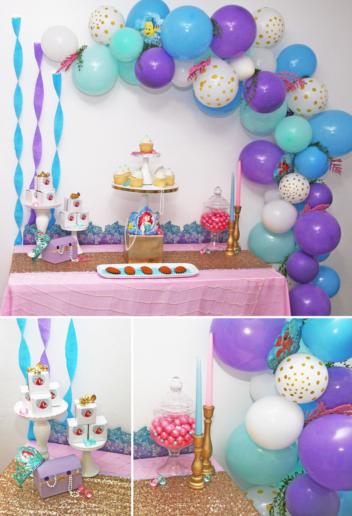Little Mermaid Birthday Party Decoration Ideas
 Little Mermaid Party Ideas