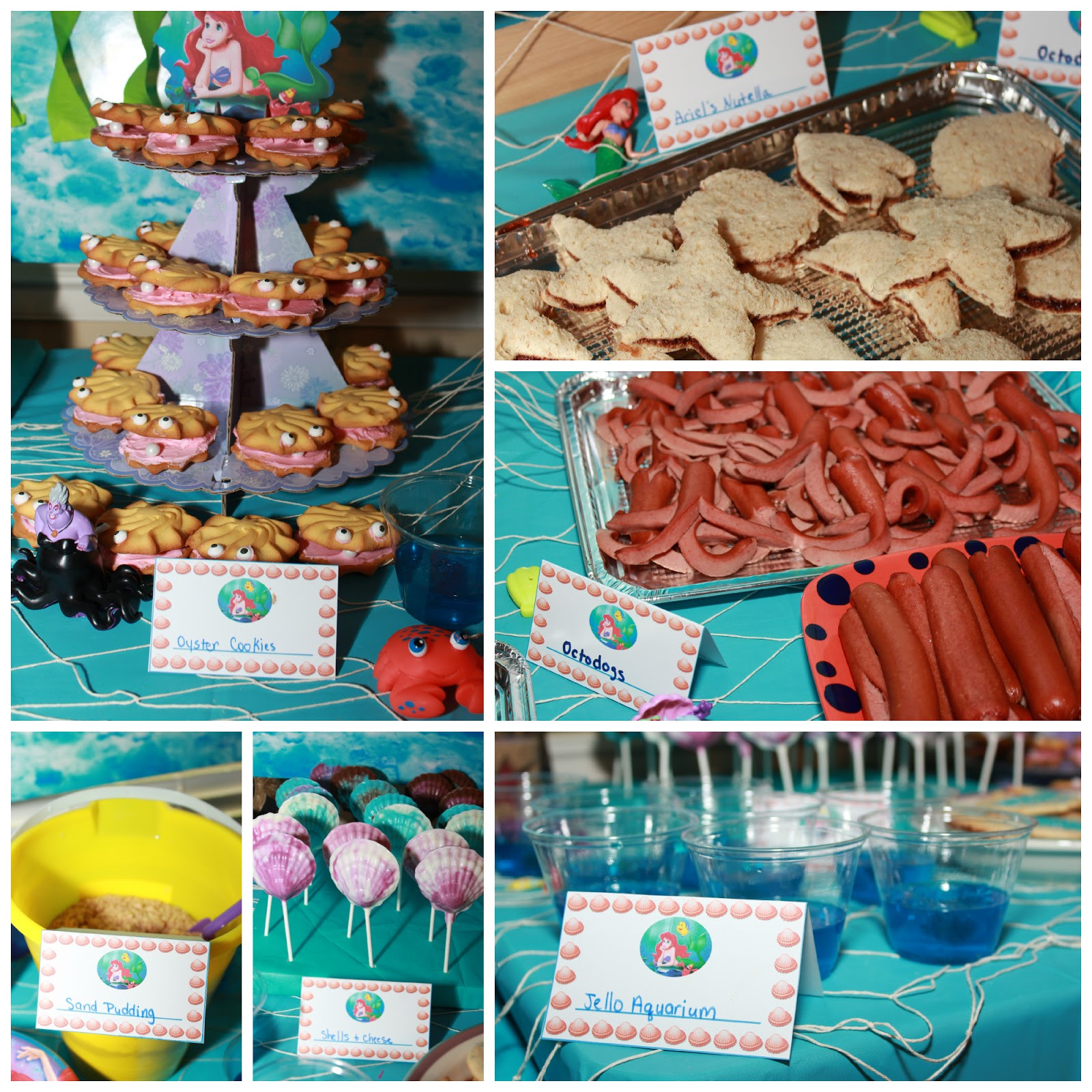 Little Mermaid Birthday Party Food Ideas
 Melissa s Party Ideas The Little Mermaid Party Ideas