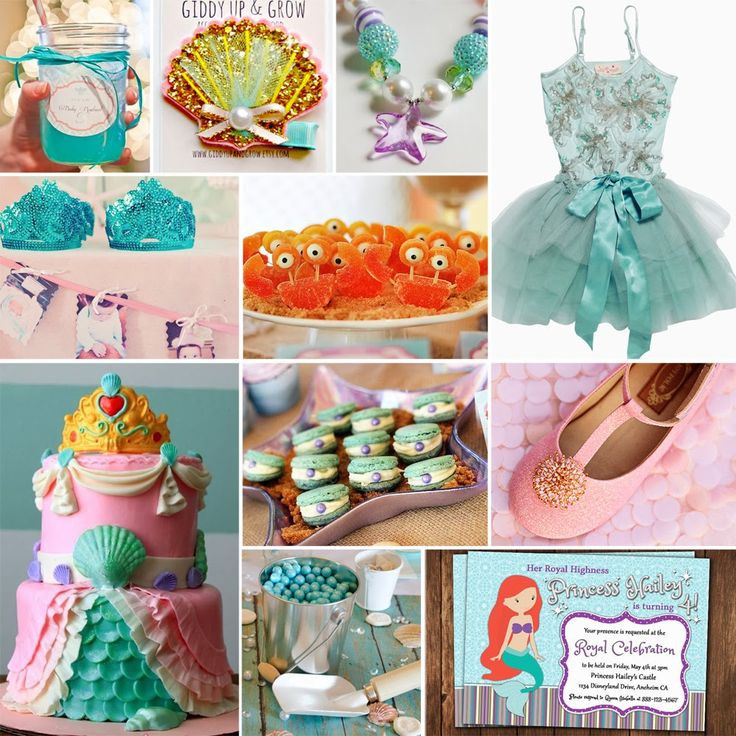 Little Mermaid Birthday Party Ideas Pinterest
 Jules Got Style Ariel The Little Mermaid Birthday Party