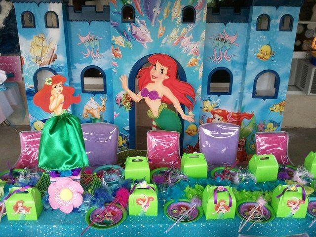 Little Mermaid Birthday Party Ideas Pinterest
 Little Mermaid Party littlemermaid party