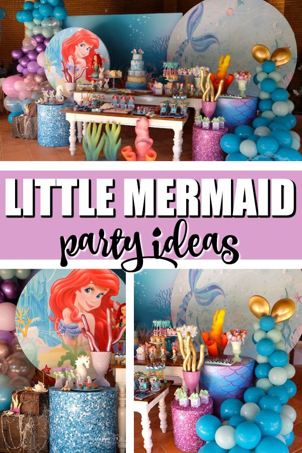 Little Mermaid Birthday Party Ideas Pinterest
 Elegant Little Mermaid Birthday Party Pretty My Party