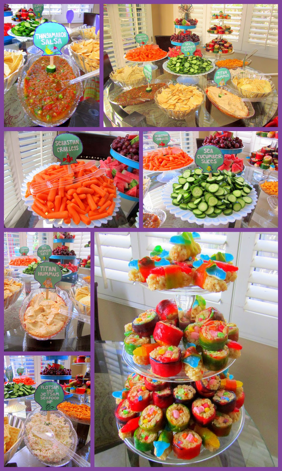 Little Mermaid Party Food Ideas
 My Very PINTERESTing Project Under the Sea Mermaid Party